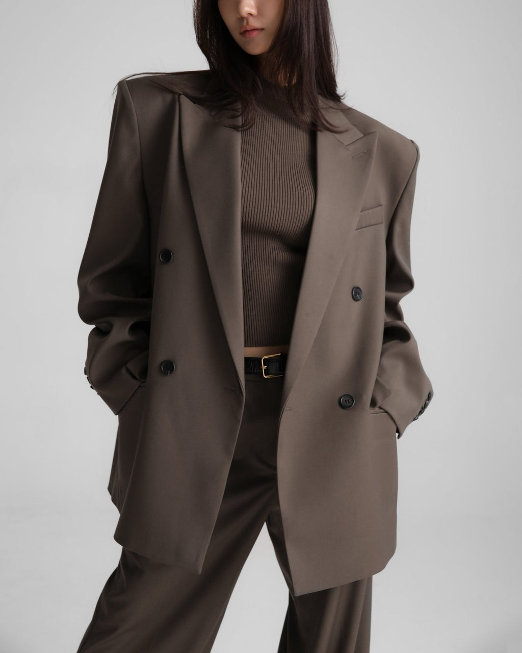 DOUBLE-BREASTED BLAZER