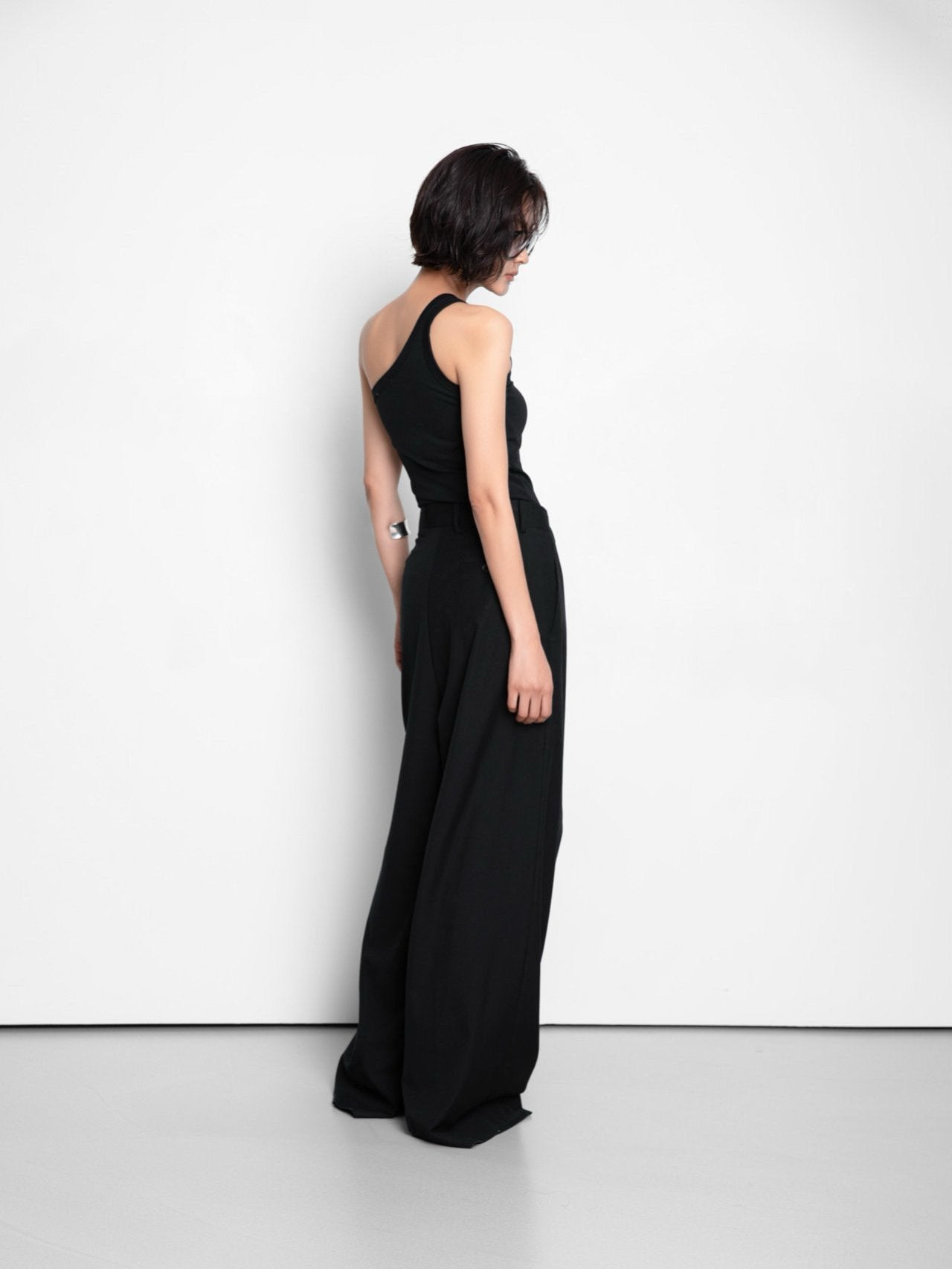 WRAP WIDE-LEG PANTS