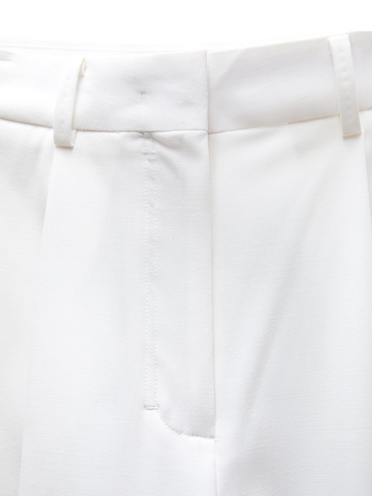 RELAXED WIDE-LEG TROUSERS