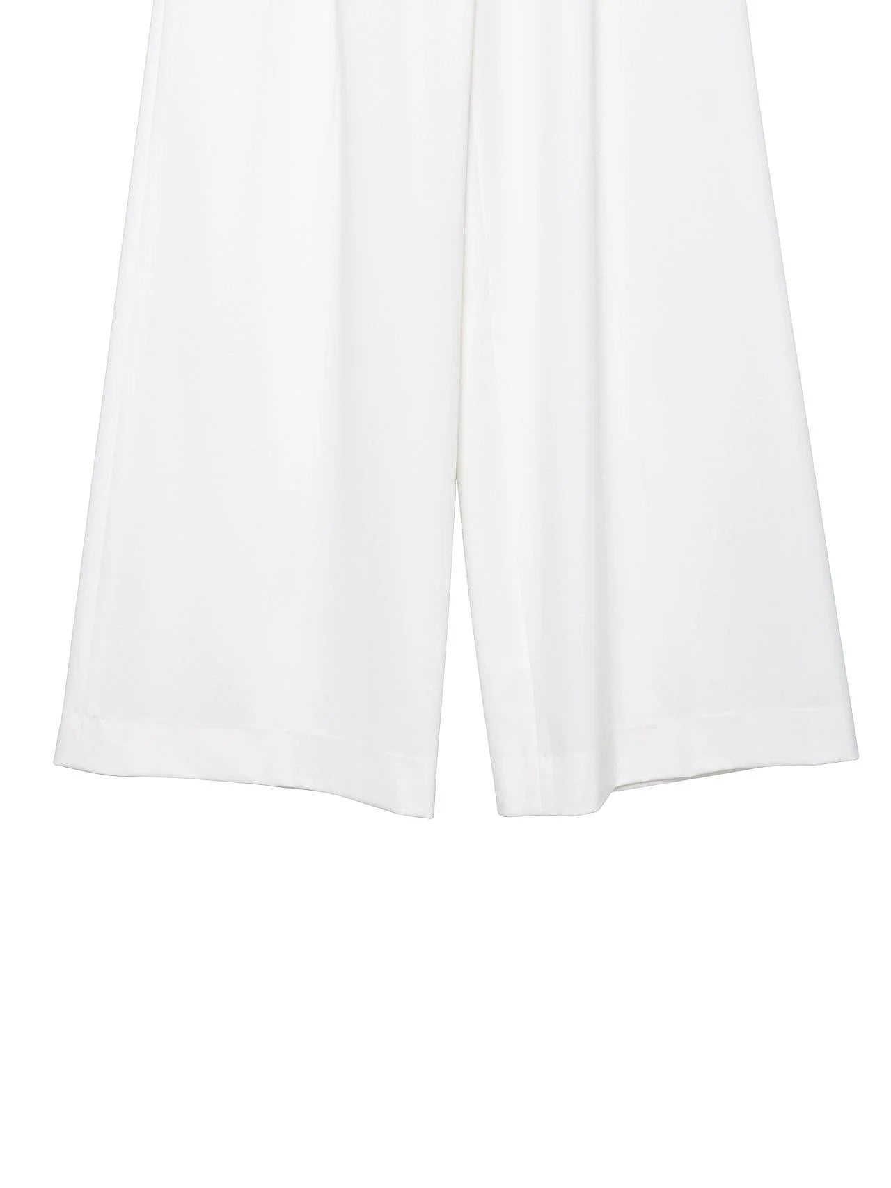 RELAXED WIDE-LEG TROUSERS