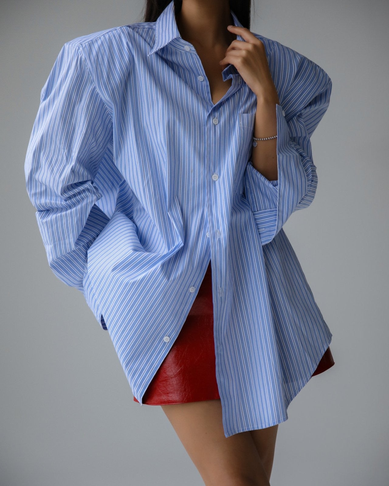 PADDED OVERSIZE SHIRT
