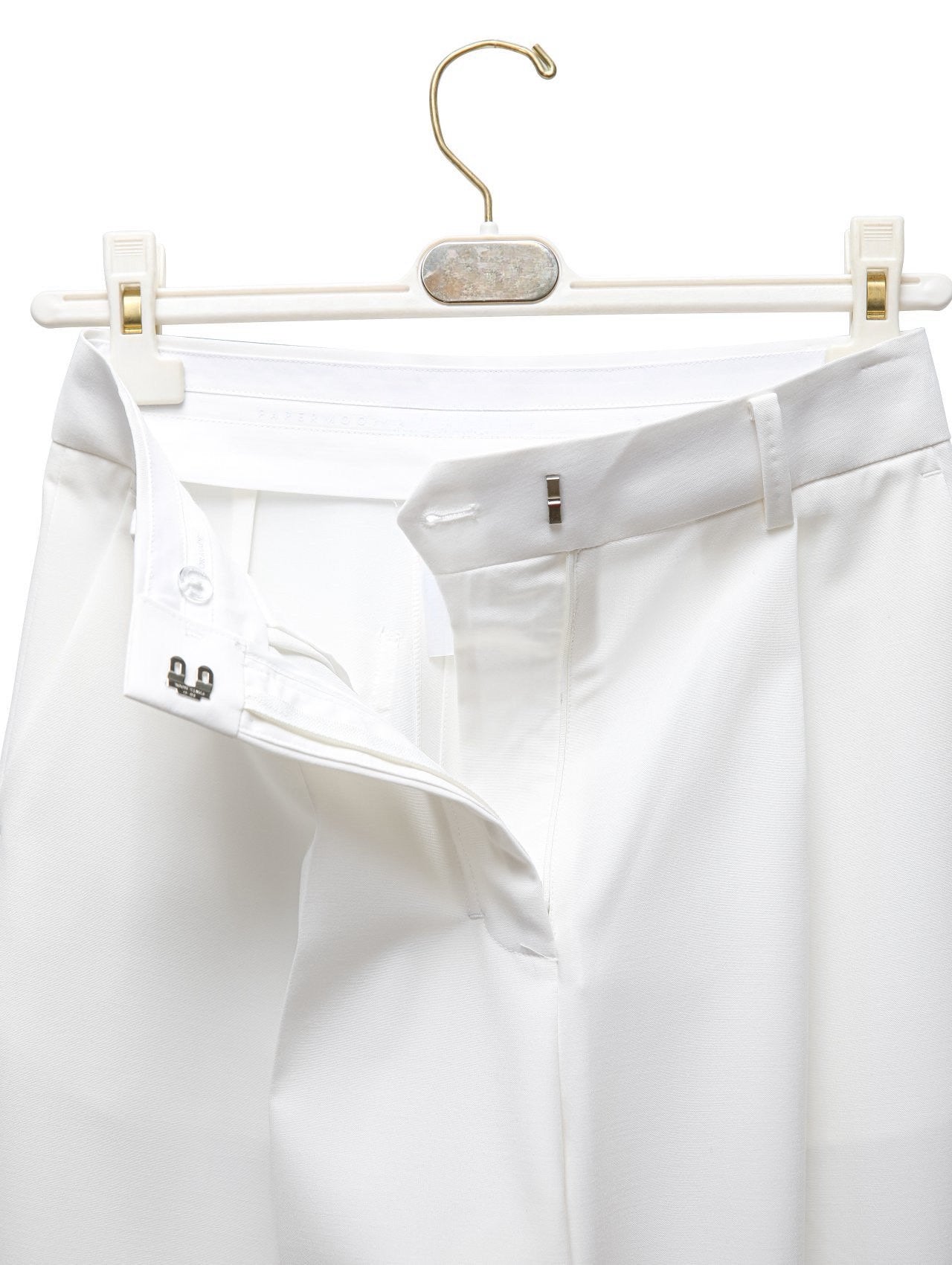 RELAXED WIDE-LEG TROUSERS