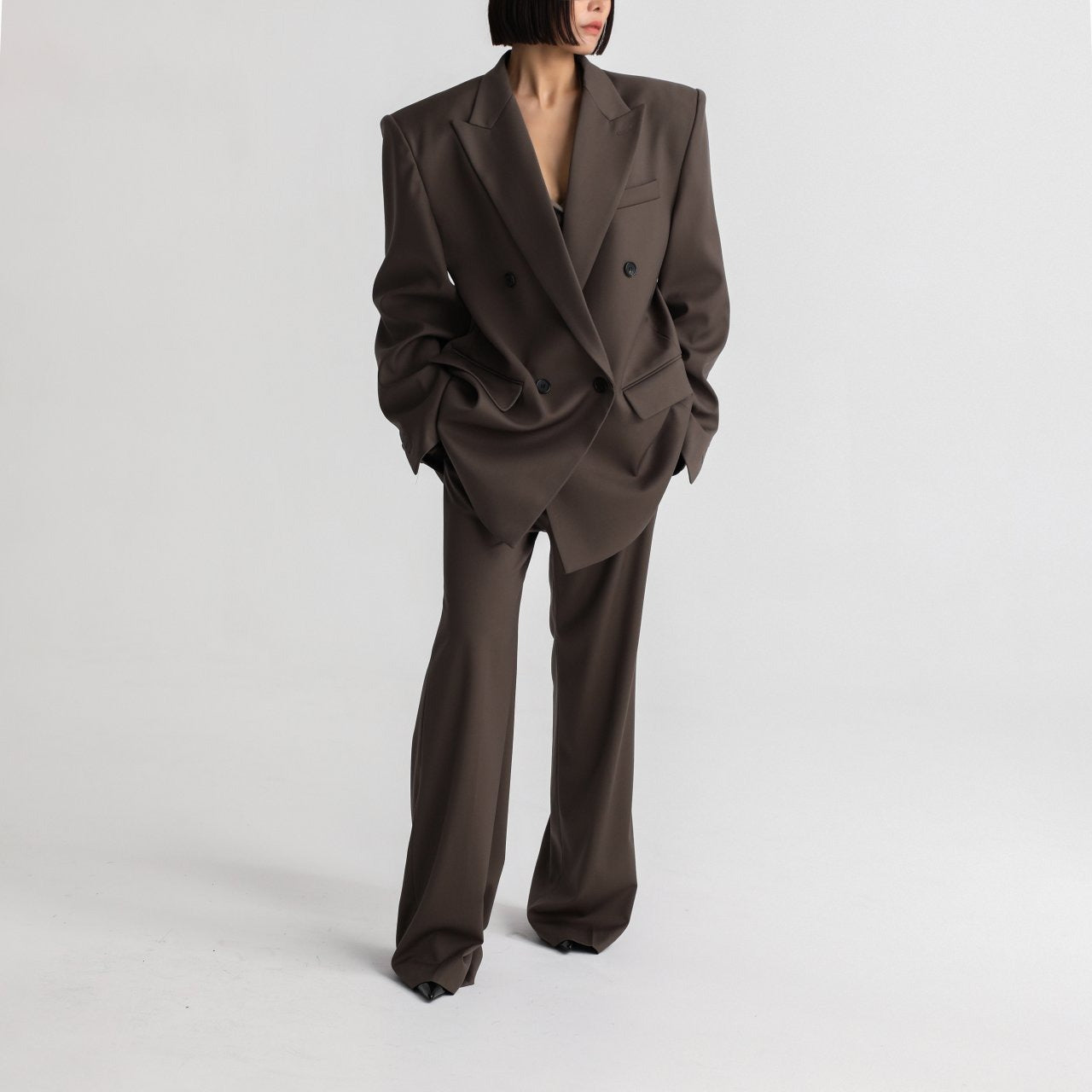 DOUBLE-BREASTED BLAZER