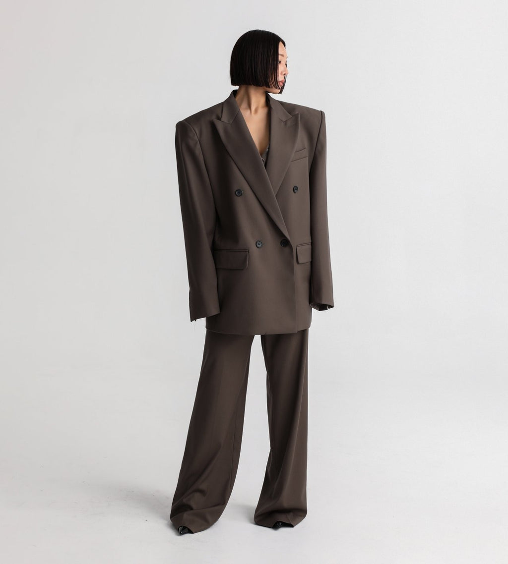 DOUBLE-BREASTED BLAZER